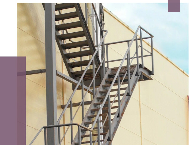 Пожарные лестницы в Полысаеве от 12340 руб. — монтаж и продажа | ПРОЛЁТ-Плс