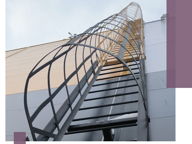 Изготовление и монтаж пожарных лестниц в Полысаеве профессионально