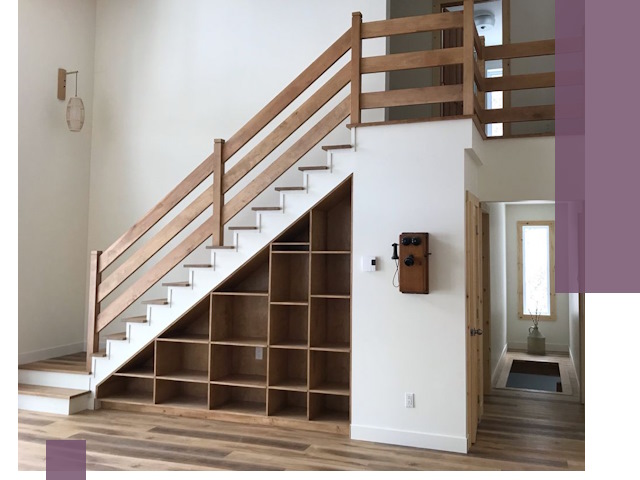 Монтаж деревянных лестниц под ключ в Полысаеве, качественно и быстро