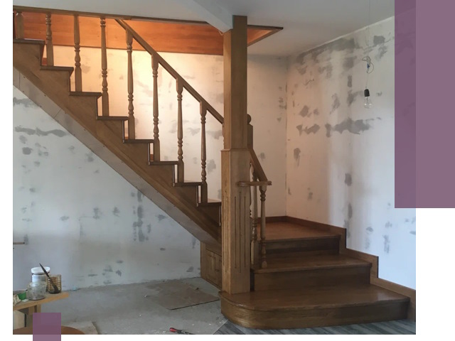 Ремонт деревянных лестниц в Полысаеве: быстро и качественно