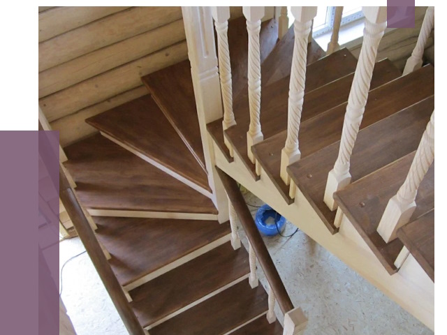 Реставрация деревянных лестниц в Полысаеве от 4319 руб.