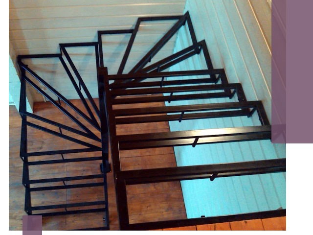 Изготовление металлических лестниц любой сложности в Полысаеве