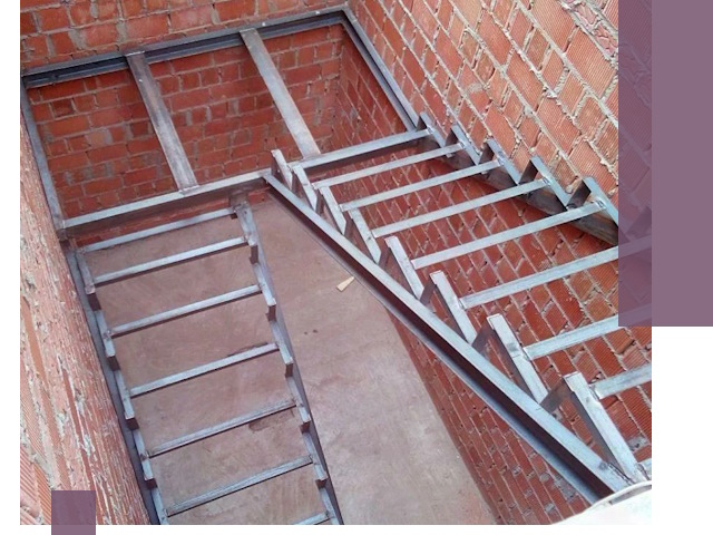 Монтаж металлических лестниц под ключ в Полысаеве быстро и качественно