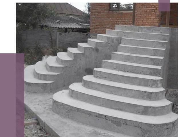 Монтаж бетонных лестниц в Полысаеве от 4319 руб. 