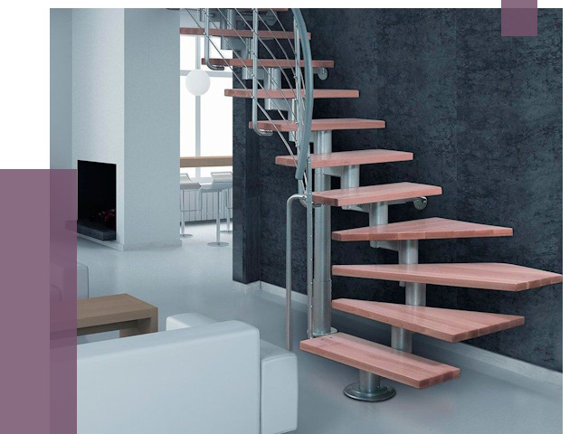 Модульные лестницы в Полысаеве от 16967 руб. — купить в ПРОЛЁТ-Плс