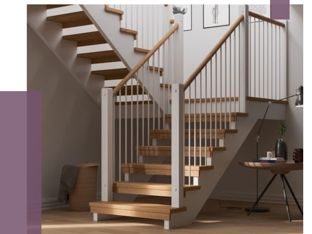 Маршевые лестницы в Полысаеве от 38304 руб. — монтаж | ПРОЛЁТ-Плс