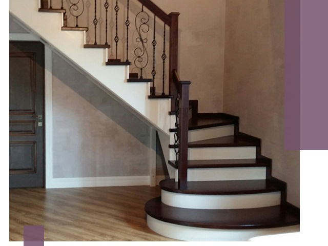 Изготовление Г-образных лестниц под ключ в Полысаеве