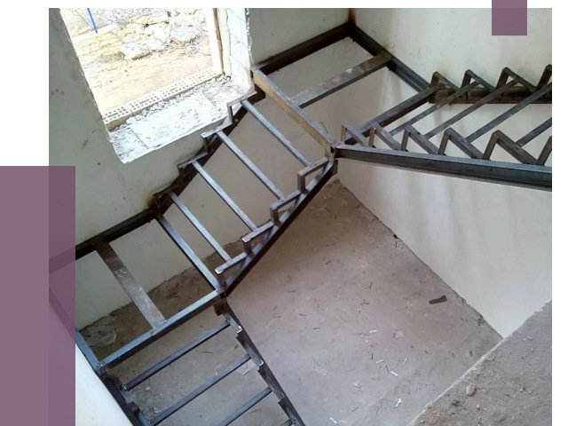 Монтаж лестниц на металлокаркасе в Полысаеве от 12854 руб. — ПРОЛЁТ-Плс