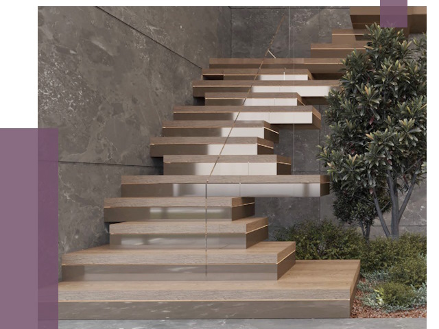 Современные лестницы в Полысаеве от 13882 руб. | ПРОЛЁТ-Плс