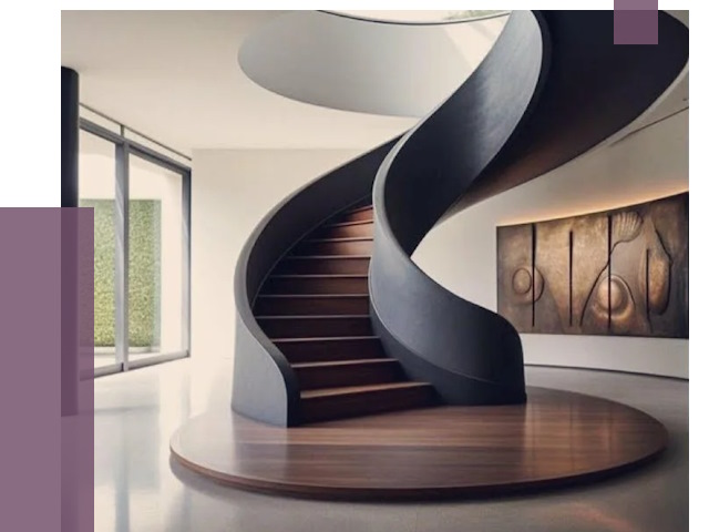 Элитные лестницы под заказ в Полысаеве от 190236 руб. — ПРОЛЁТ-Плс