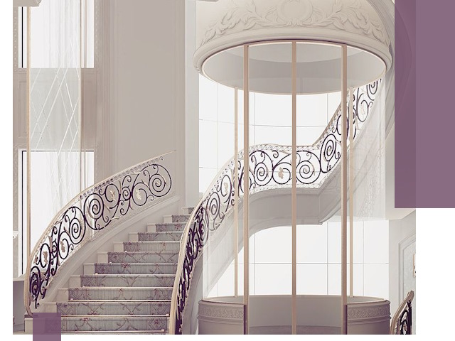 Элитные лестницы на заказ высокого класса в Полысаеве