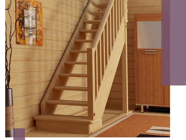 Лестницы эконом класса под ключ в Полысаеве — недорого и быстро