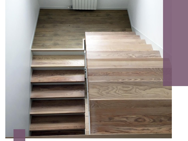 Тонировка лестниц в Полысаеве: качественно и долговечно