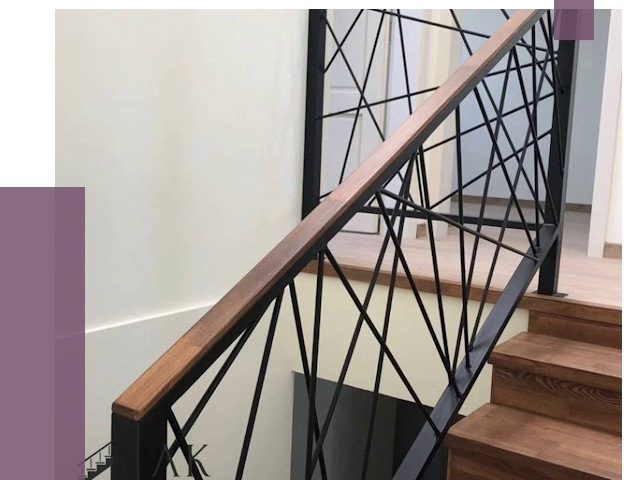 Перила и ограждения в Полысаеве от 7712 руб. под ключ | ПРОЛЁТ-Плс