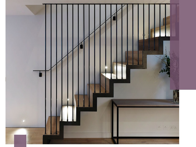 Перила и ограждения из металла и нержавейки в Полысаеве