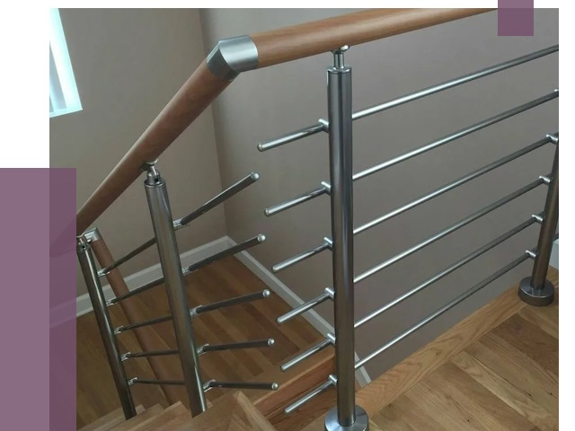 Изготовление перил в Полысаеве от 4627 руб. — перила на заказ | ПРОЛЁТ-Плс