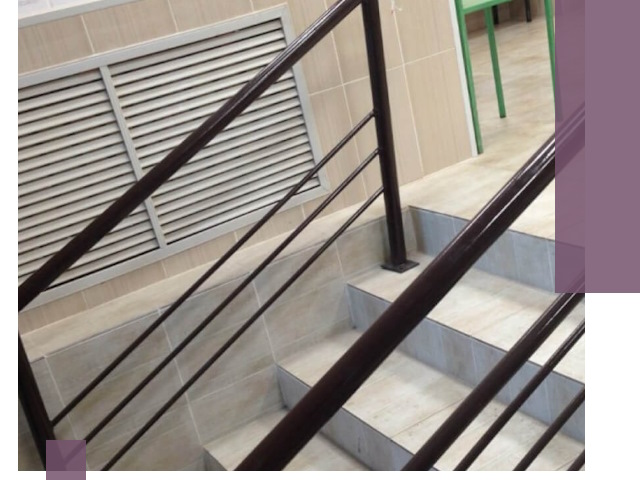 Изготовление перил из металла под ключ в Полысаеве