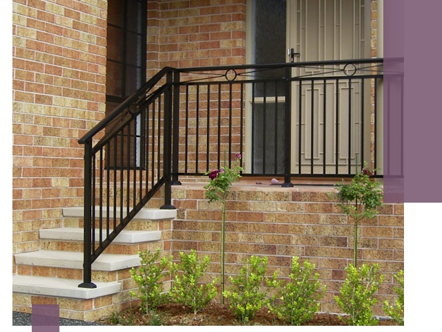 Уличные перила из металла под ключ в Полысаеве