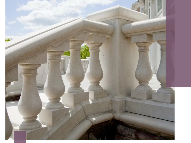 Балюстрады из металла и камня под ключ в Полысаеве