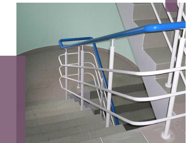 Перила в подъезде в Полысаеве — установка и замена от 7455 руб. | ПРОЛЁТ-Плс