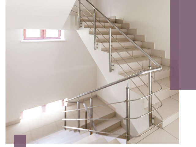 Установка и замена перил в подъезде в Полысаеве