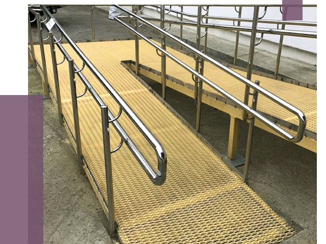 Пандусы для инвалидов в Полысаеве под ключ от 17995 руб. — ПРОЛЁТ-Плс