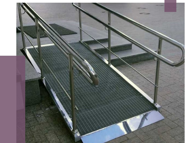 Монтаж пандусов для инвалидов в Полысаеве от 8658 руб. под ключ | ПРОЛЁТ-Плс