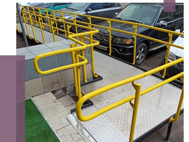 Стационарные пандусы в Полысаеве от 12340 руб. | ПРОЛЁТ-Плс