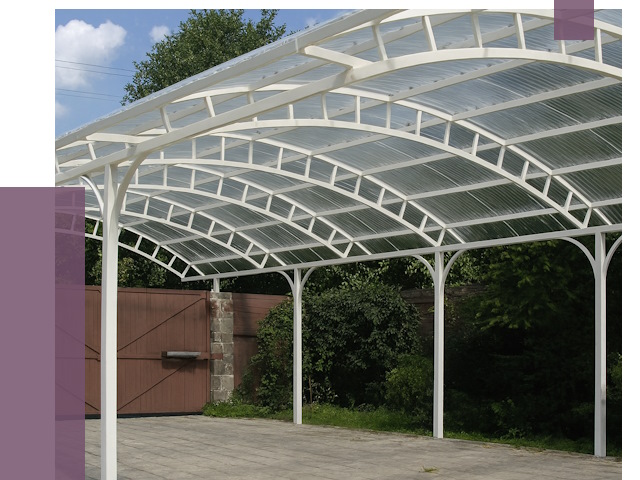 Изготовление навесов в Полысаеве от 14910 руб. за м² — ПРОЛЁТ-Плс