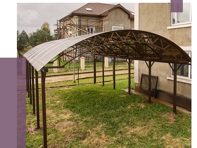 Демонтаж навесов в Полысаеве от 4627 руб. — разборка и вывоз | ПРОЛЁТ-Плс