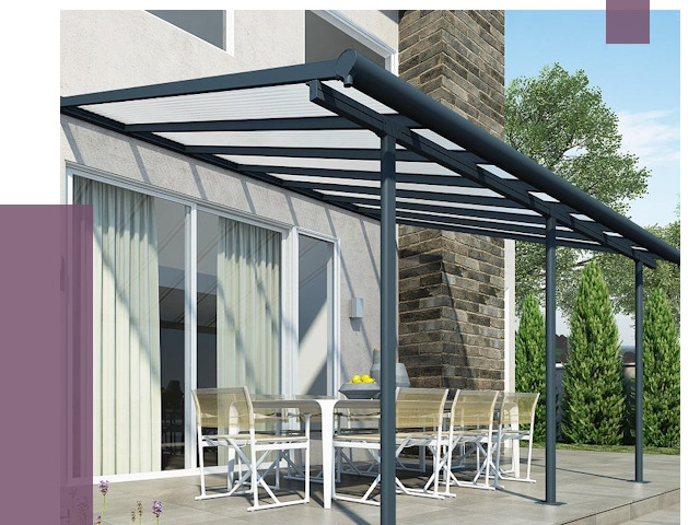 Навесы пристенные в Полысаеве от 9152 руб. — монтаж и установка | ПРОЛЁТ-Плс