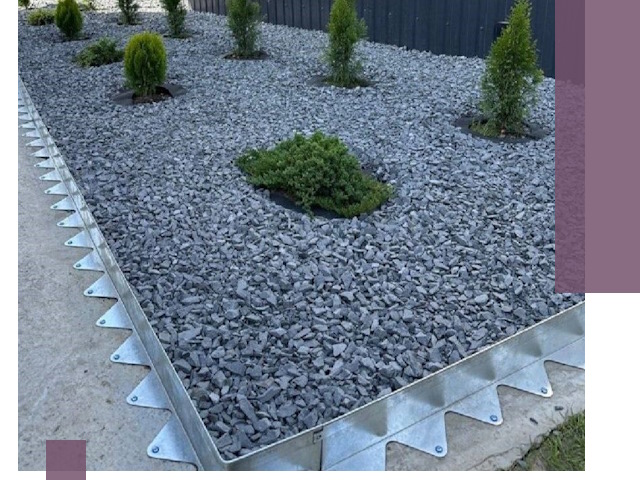 Оцинкованные металлические бордюры под заказ в Полысаеве