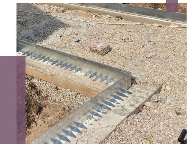 Нержавеющие бордюры в Полысаеве от 4833 руб. под ключ | ПРОЛЁТ-Плс