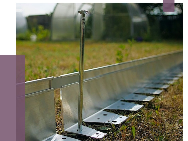 Металлические бордюры для газона в Полысаеве от 4319 руб. | ПРОЛЁТ-Плс