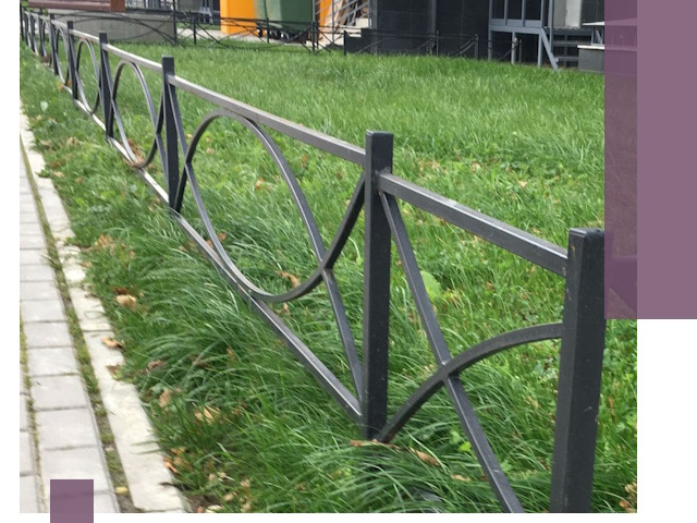 Газонные ограждения из металла в Полысаеве — монтаж и продажа