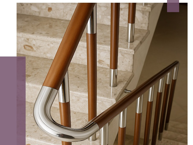 Монтаж поручней в Полысаеве от 9769 руб. монтаж под ключ | ПРОЛЁТ-Плс