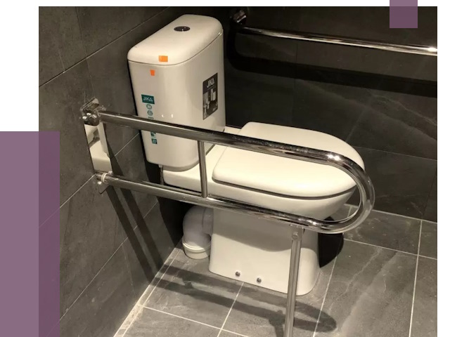 Поручни для санузлов в Полысаеве от 4319 руб.  | ПРОЛЁТ-Плс