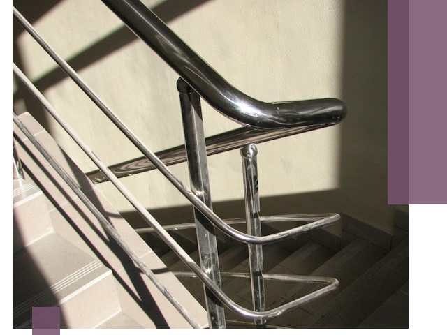 Поручни из нержавеющей стали под ключ в Полысаеве