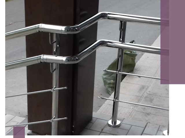 Монтаж поручней из нержавеющей стали в Полысаеве качественно и быстро